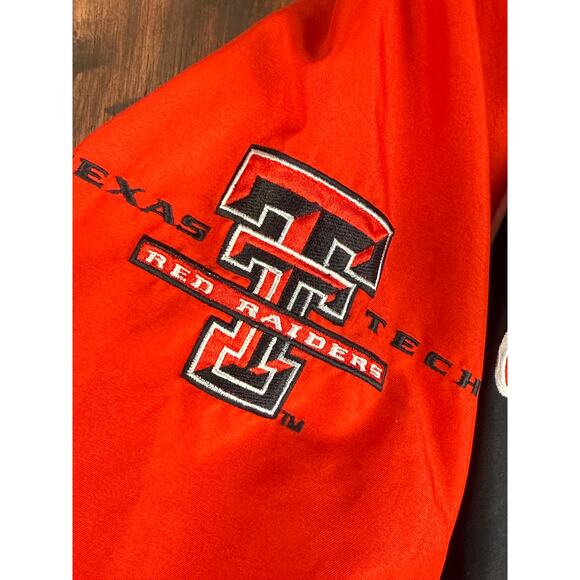 Texas Tech Red Raiders NCAA‎ 58 Sports Windbreaker Crewneck Pullover Mens Small - Picture 4 of 9